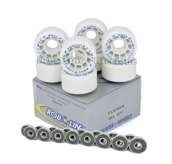 Ruedas Panther 95/A diam. 57 con Rodamientos