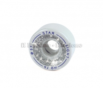 Ruedas Star Boiani con Glitter HD 75 diam. 57 mm Gris