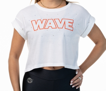 T Shirt Wave Blanca