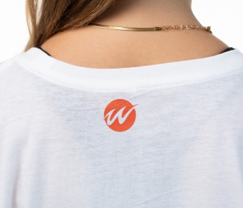 T Shirt Wave Blanca