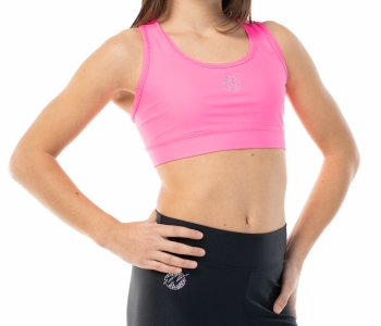 Top deportivo Wave modelo America Chica Fuxia