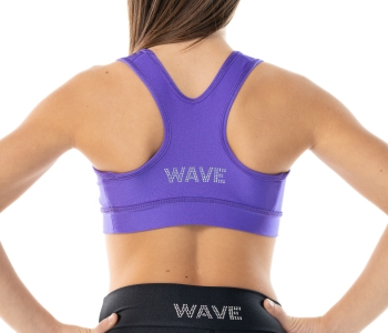 Top deportivo Wave modelo America Chica Violeto