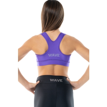 Top deportivo Wave modelo America Chica Violeto