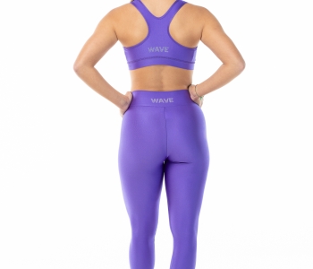 Top deportivo Wave modelo America Mujer Azul