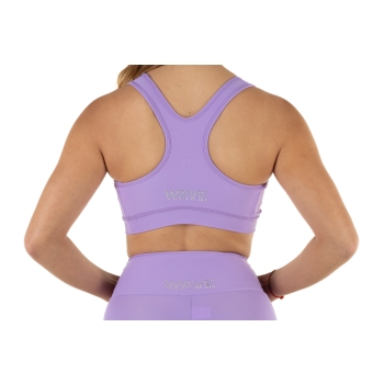 Top deportivo Wave modelo America Mujer Lila