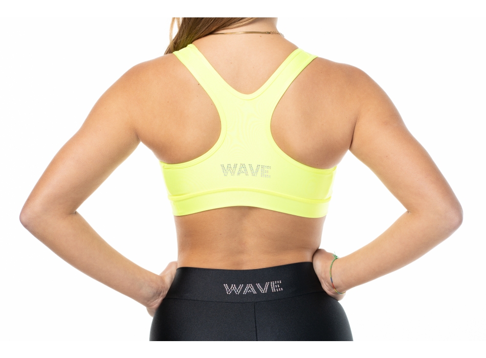 Top deportivo Wave modelo America Mujer Rosa