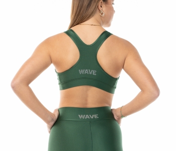 Top deportivo Wave modelo America Mujer Violeto