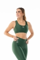 Top deportivo Wave modelo America Mujer Verde
