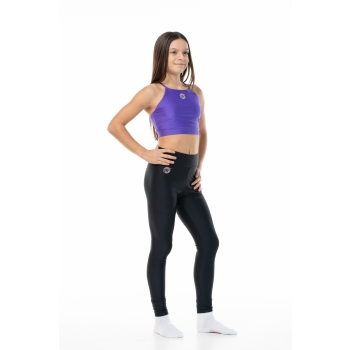 Top deportivo Wave modelo Asia Chica Negro