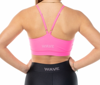 Top deportivo Wave modelo Asia Mujer Azul