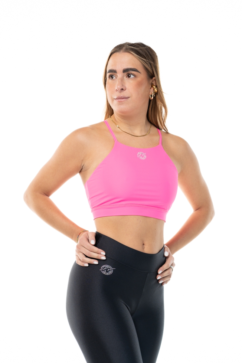 Top deportivo Wave modelo Asia Mujer Azul