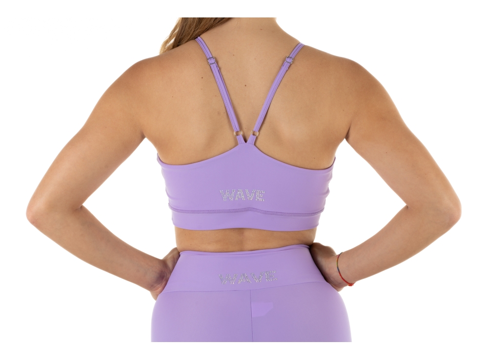 Top deportivo Wave modelo Asia Mujer Lilla