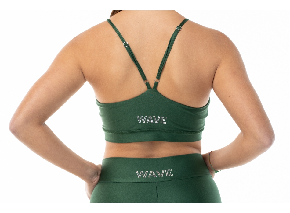 Top deportivo Wave modelo Asia Mujer Rosa