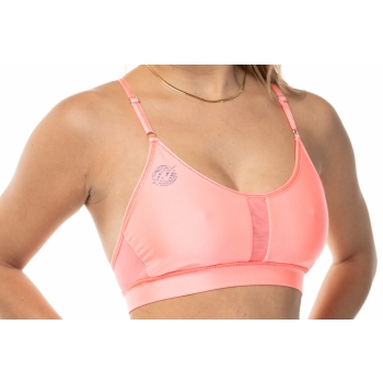 Top deportivo Wave modelo Rosy Mujer Negro