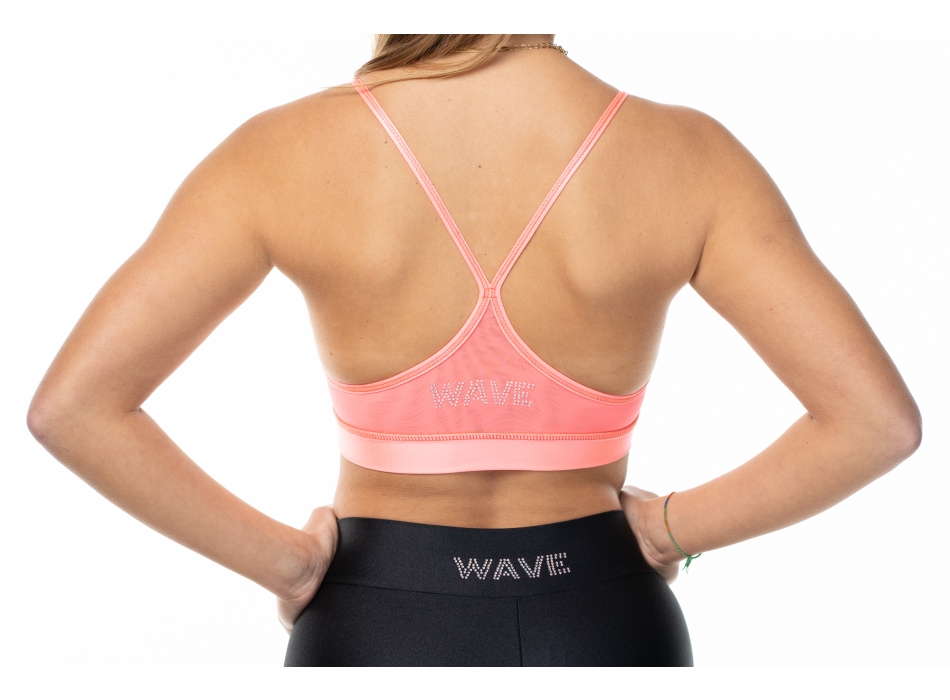 Top deportivo Wave modelo Rosy Mujer Negro