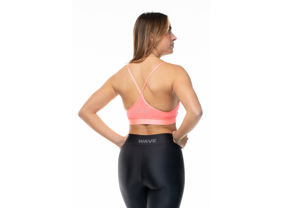 Top deportivo Wave modelo Rosy Mujer Negro