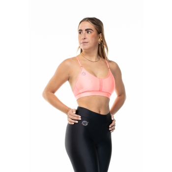 Top deportivo Wave modelo Rosy Mujer Negro