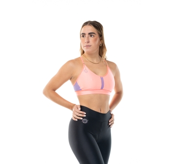 Top deportivo Wave modelo Rosy Mujer Rosa salmón