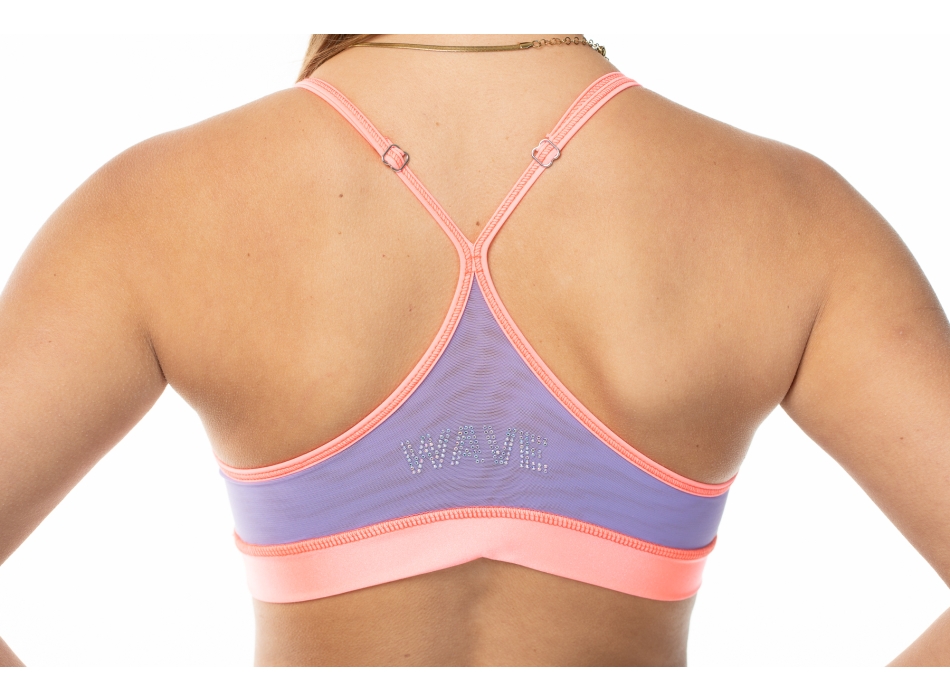 Top deportivo Wave modelo Rosy Mujer Rosa salmón