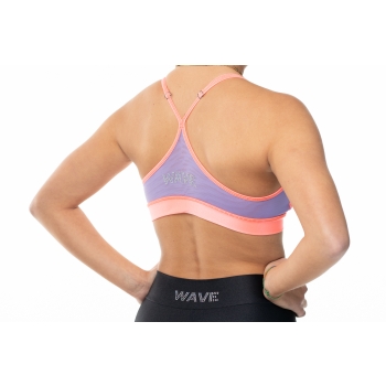 Top deportivo Wave modelo Rosy Mujer Rosa salmón